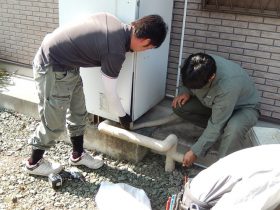 エコキュートの設置