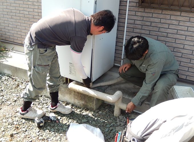 エコキュートの設置