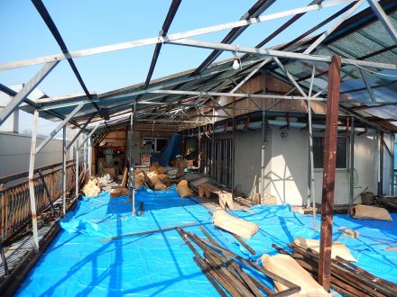 屋根・壁・各所工事