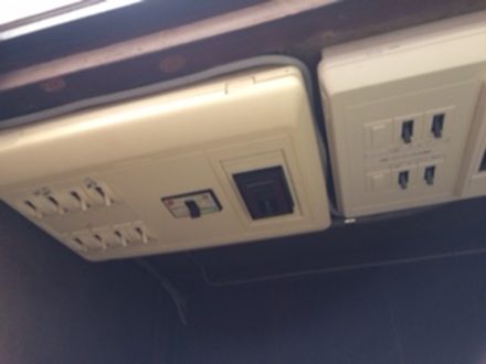 電流測定・盤組み換え